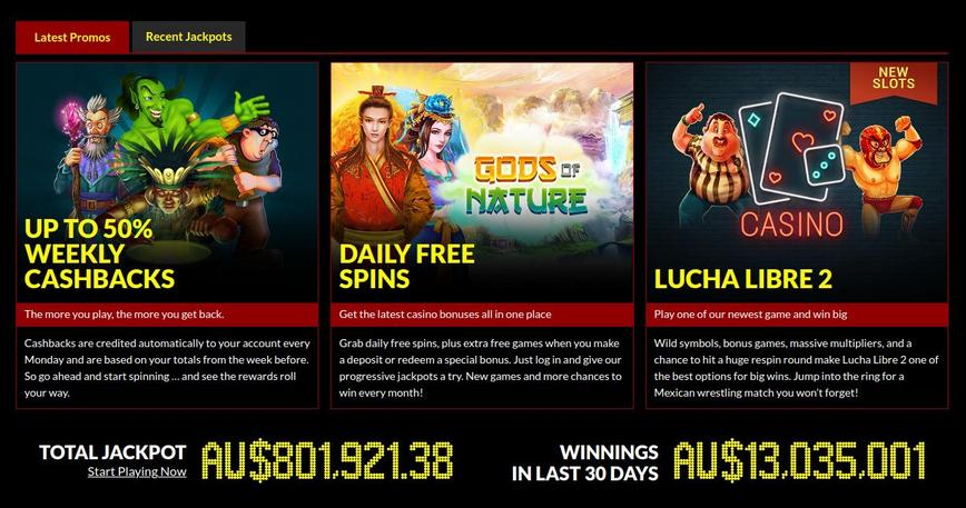 Planet 7 Oz Casino Welcome Bonus