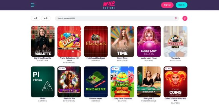 Wild Fortune Casino Review & New Bonus Code 2023