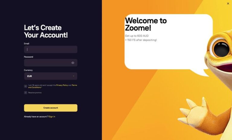 Zoome Casino Review 2025 - New Australian-friendly casino