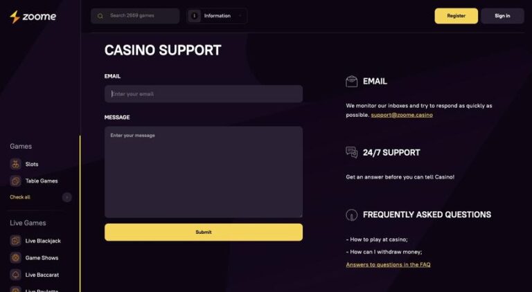 Zoome Casino Review 2025 - New Australian-friendly casino